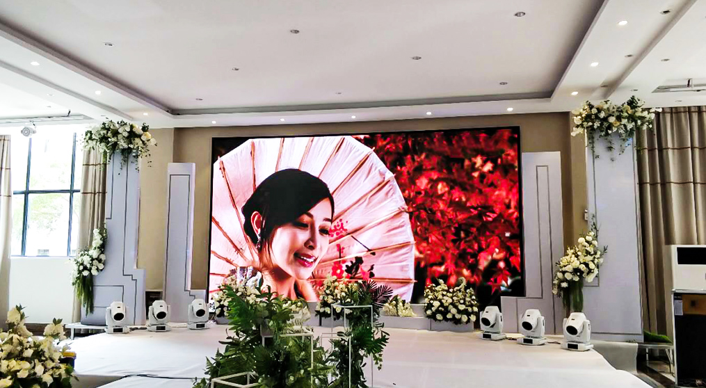 武汉诺亚酒店P3全彩LED显示屏项目