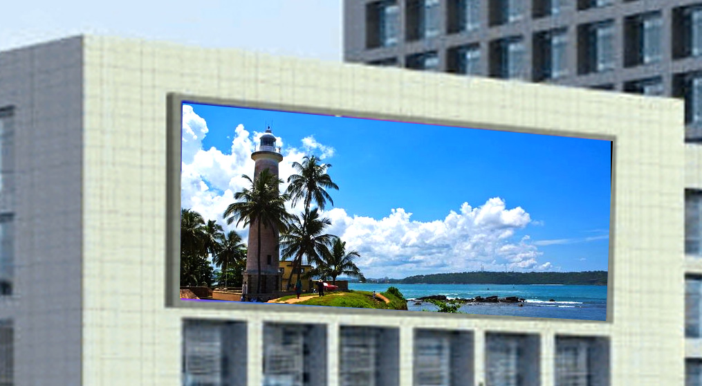 斯里兰卡P10户外LED显示屏项目